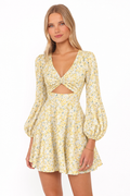 Bloom Cutout Floral Mini Dress
