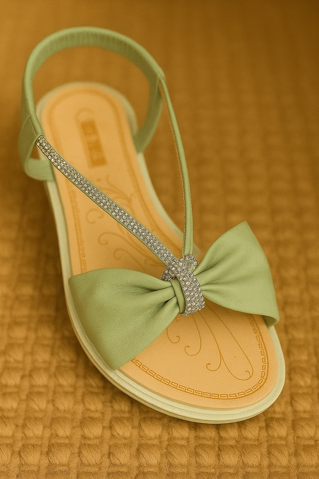Women’s Rhinestone Bow Sandals