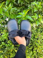 Cloud Comfort Plush Platform Slippers