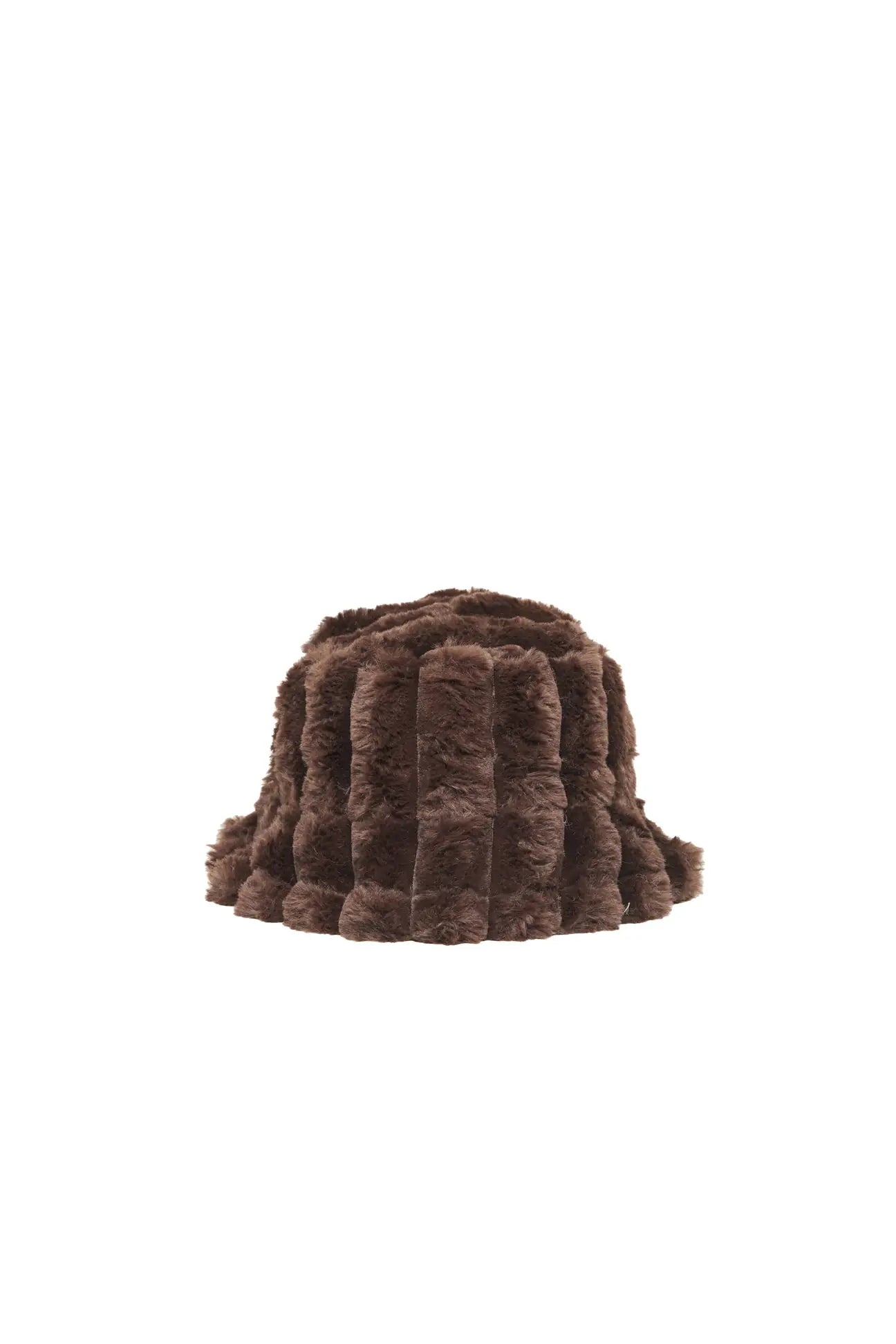 Plush Faux Fur Bucket Hat