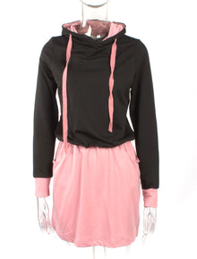Active Wear Dress With Hood