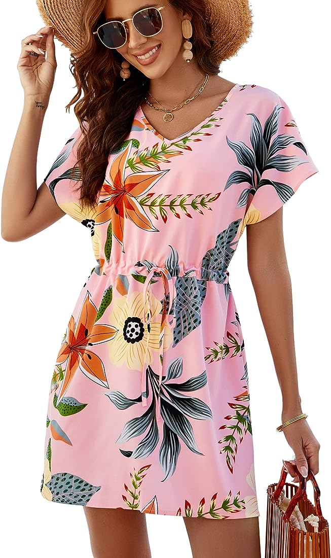 Floral Mini Holiday Summer Dress XD21