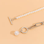 Punk Metal Multi Layer Thick Chain Choker Necklace For Women Men Fashion Night Club Jewelry Female Choker Collier - XD21