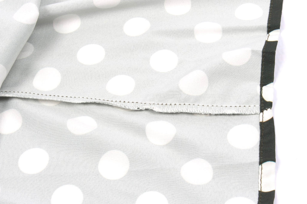 Polka Dot Sleeveless Pleated Dress XD21