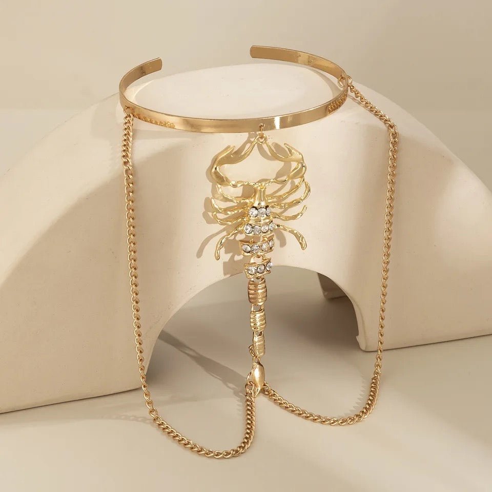 Scorpion Armlet Cuff Upper Arm Chain