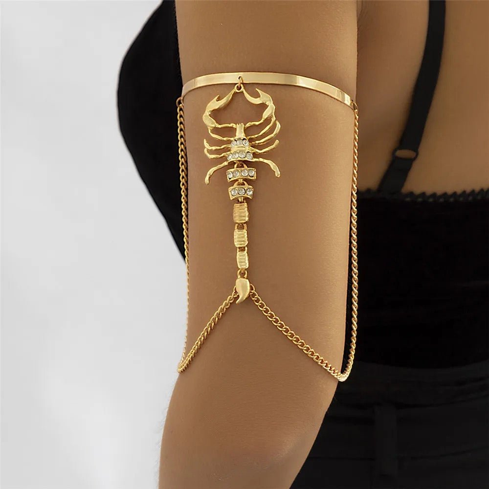 Scorpion Armlet Cuff Upper Arm Chain - XD21