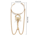 Scorpion Armlet Cuff Upper Arm Chain XD21