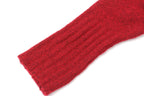 Solid winter polar neck pullover jersey XD21