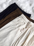 Straight Cut Loose Pants XD21