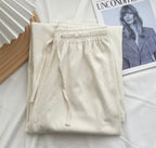 Straight Cut Loose Pants XD21