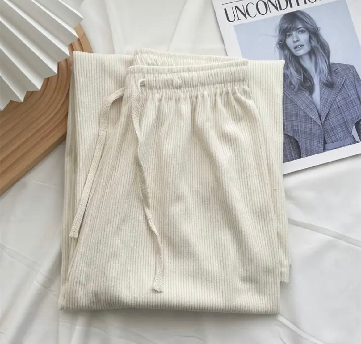 Straight Cut Loose Pants XD21